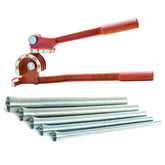3 in1 180° Tube Bender 5 Sizes Spring Bender Plumbing A/C Aluminium Copper Pipe